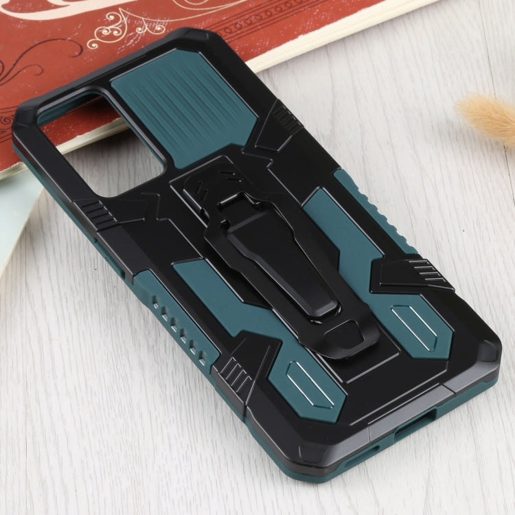 For OPPO Reno6 Armor Warrior Shockproof PC + TPU Protective Case