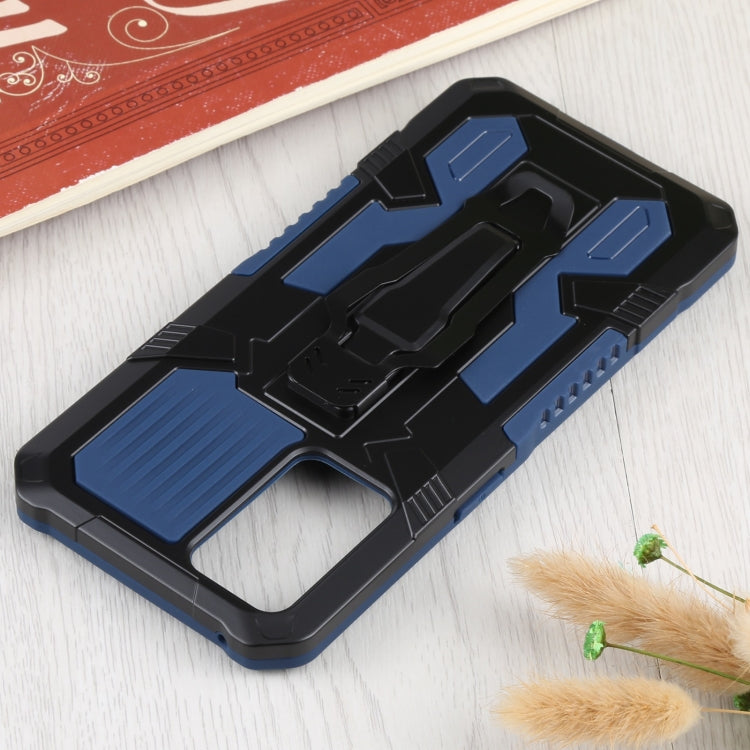 For OPPO Reno6 Armor Warrior Shockproof PC + TPU Protective Case