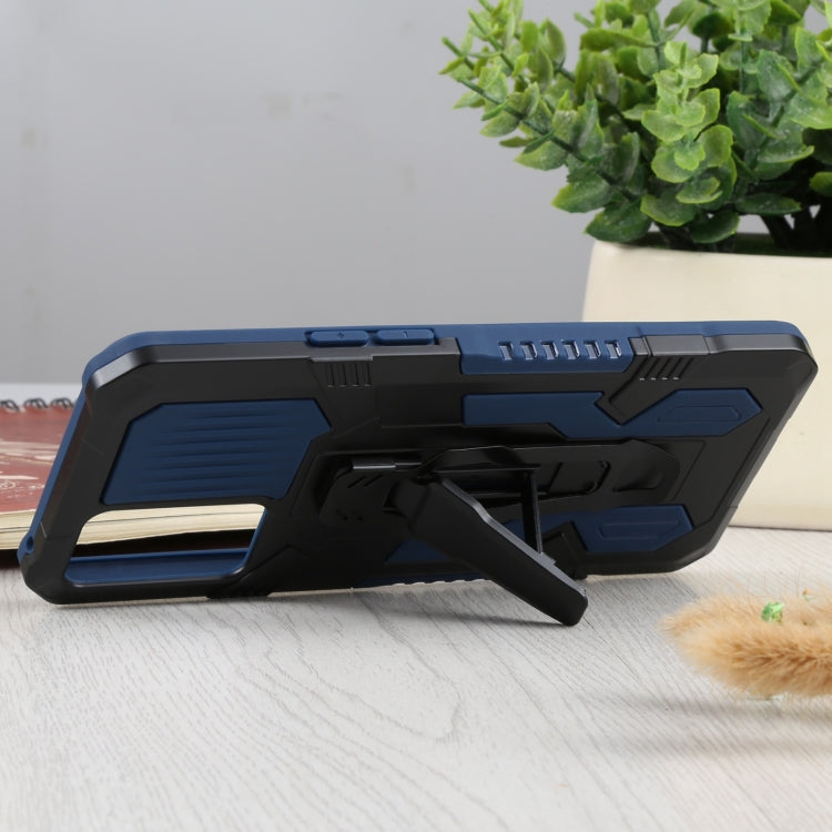 For OPPO Reno6 Armor Warrior Shockproof PC + TPU Protective Case