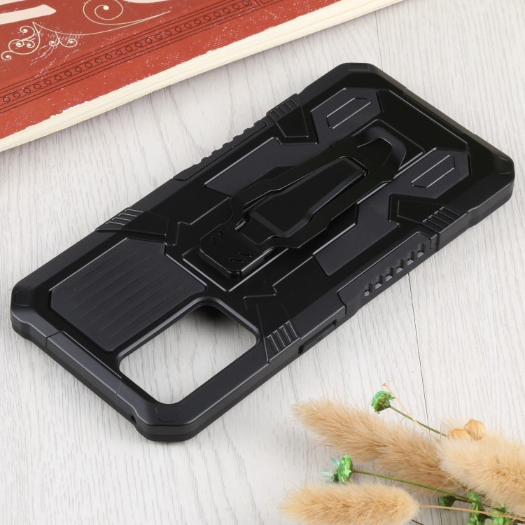 For OPPO Reno6 Armor Warrior Shockproof PC + TPU Protective Case