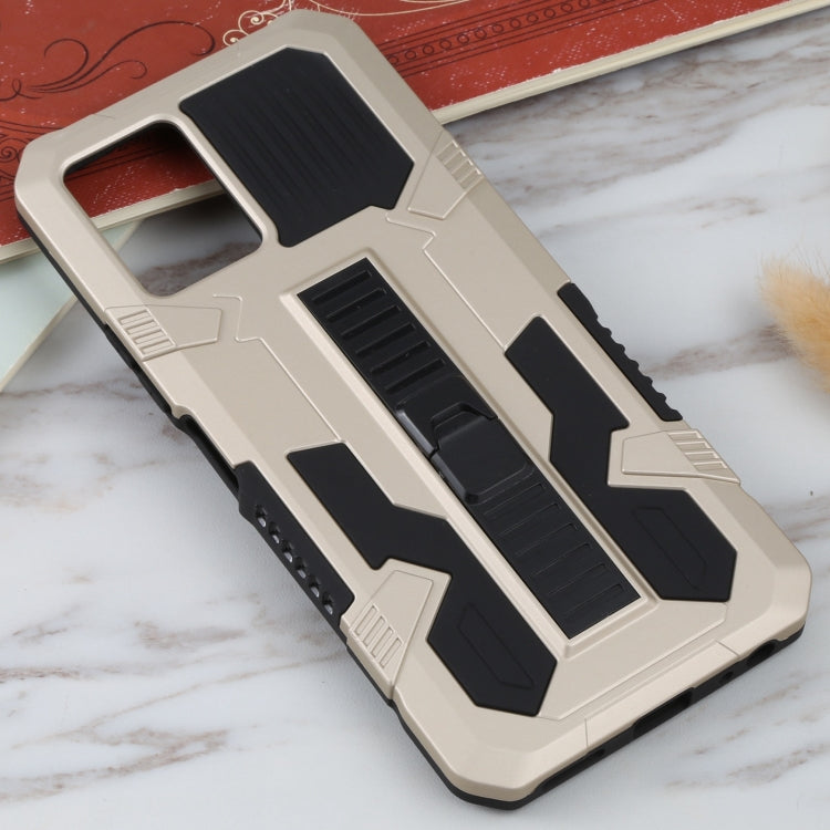 For vivo Y21s / Y33s / Y21 Vanguard Warrior All Inclusive Double-color Shockproof TPU + PC Protective Case with Holder