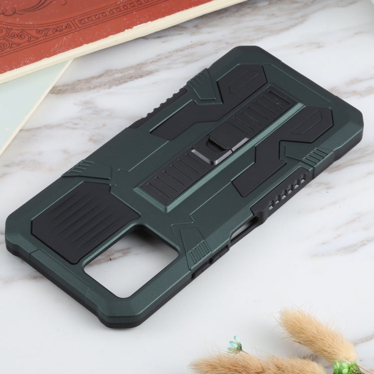 For vivo Y21s / Y33s / Y21 Vanguard Warrior All Inclusive Double-color Shockproof TPU + PC Protective Case with Holder