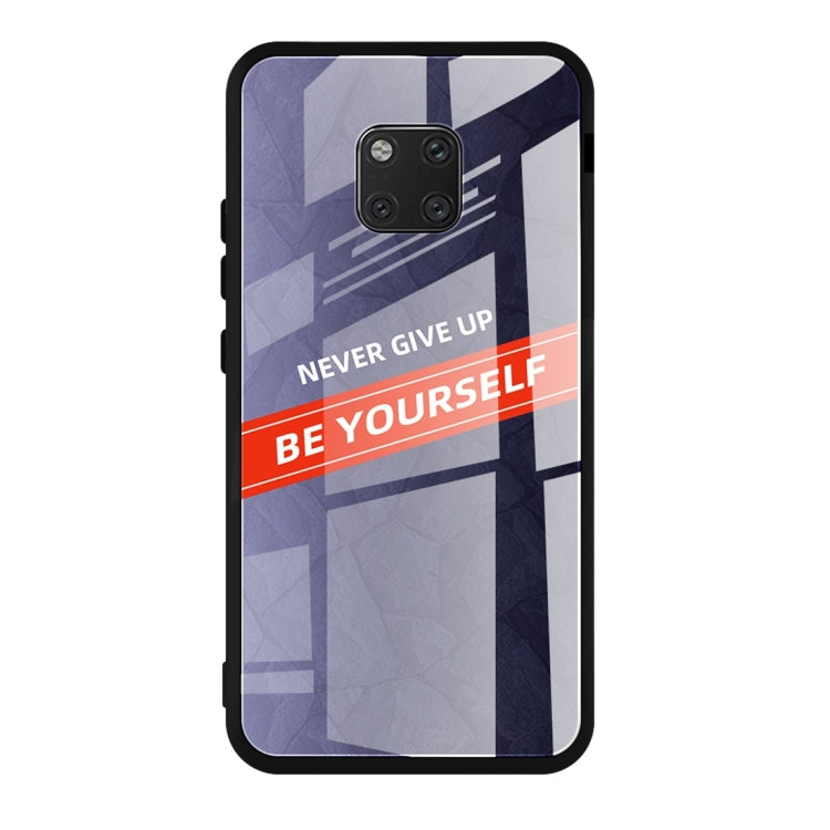 For Huawei Mate 20 Pro Shockproof PC + TPU + Glass Protective Case