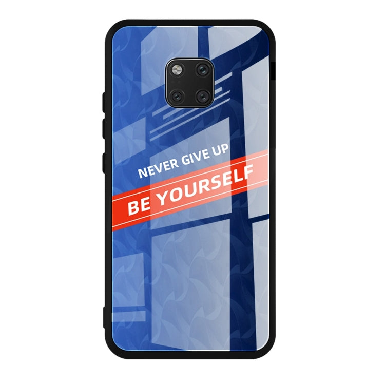 For Huawei Mate 20 Pro Shockproof PC + TPU + Glass Protective Case