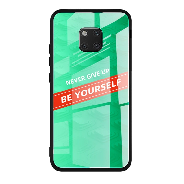 For Huawei Mate 20 Pro Shockproof PC + TPU + Glass Protective Case