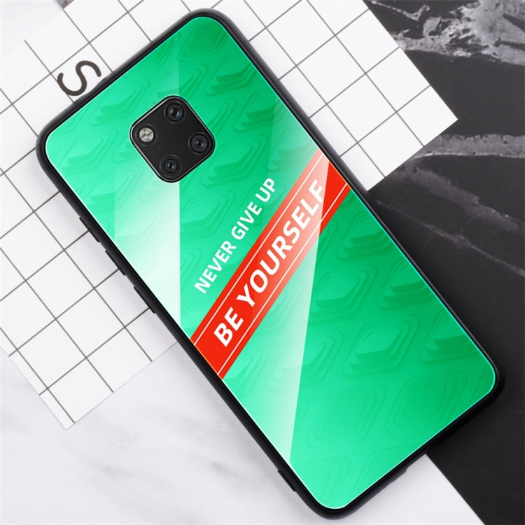 For Huawei Mate 20 Pro Shockproof PC + TPU + Glass Protective Case