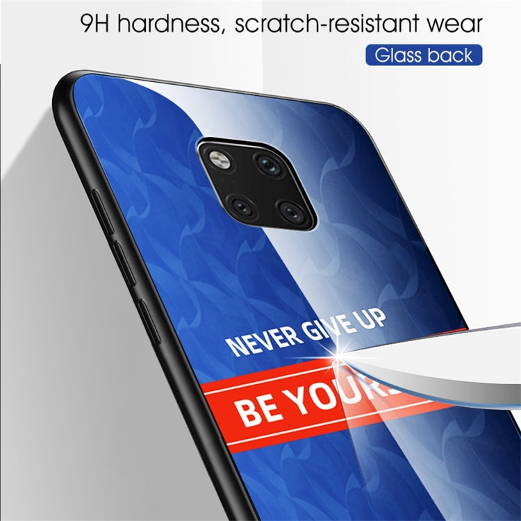 For Huawei Mate 20 Pro Shockproof PC + TPU + Glass Protective Case