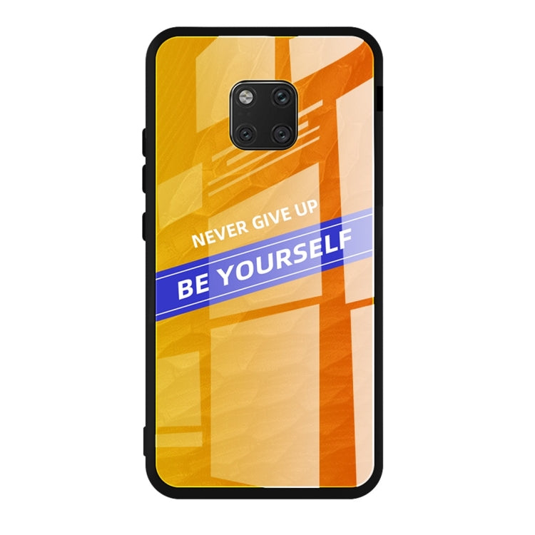 For Huawei Mate 20 Pro Shockproof PC + TPU + Glass Protective Case