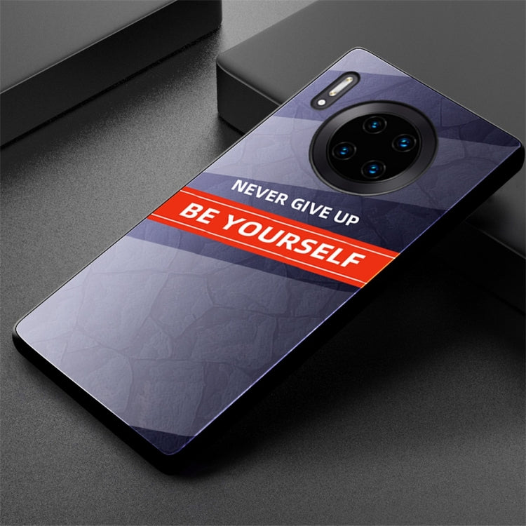 For Huawei Mate 30 Pro Shockproof PC + TPU + Glass Protective Case
