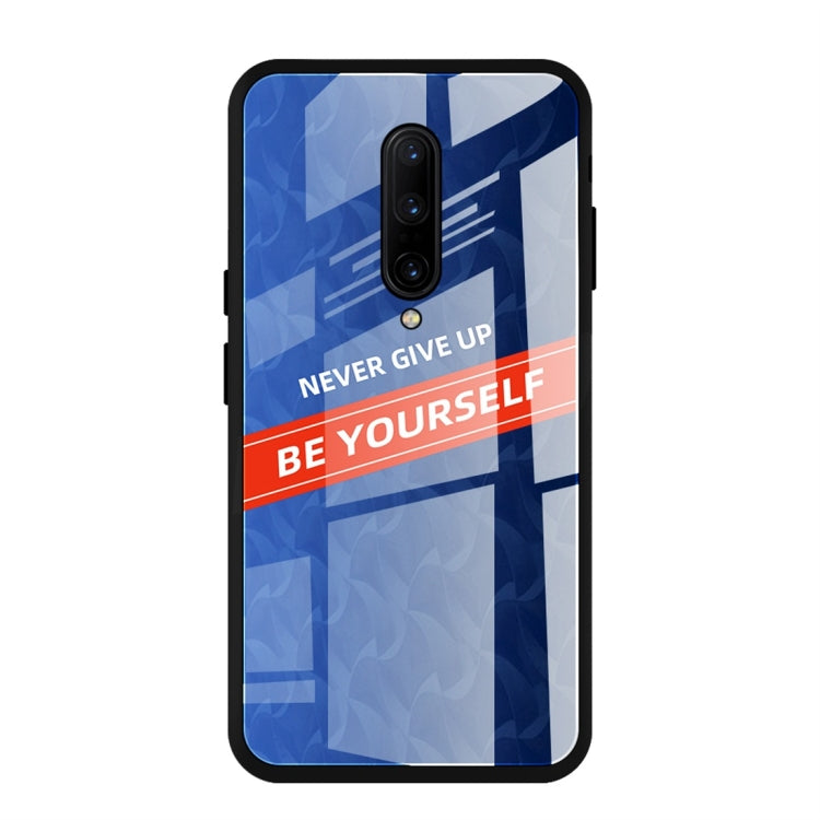 For OnePlus 7 Pro Shockproof PC + TPU + Glass Protective Case