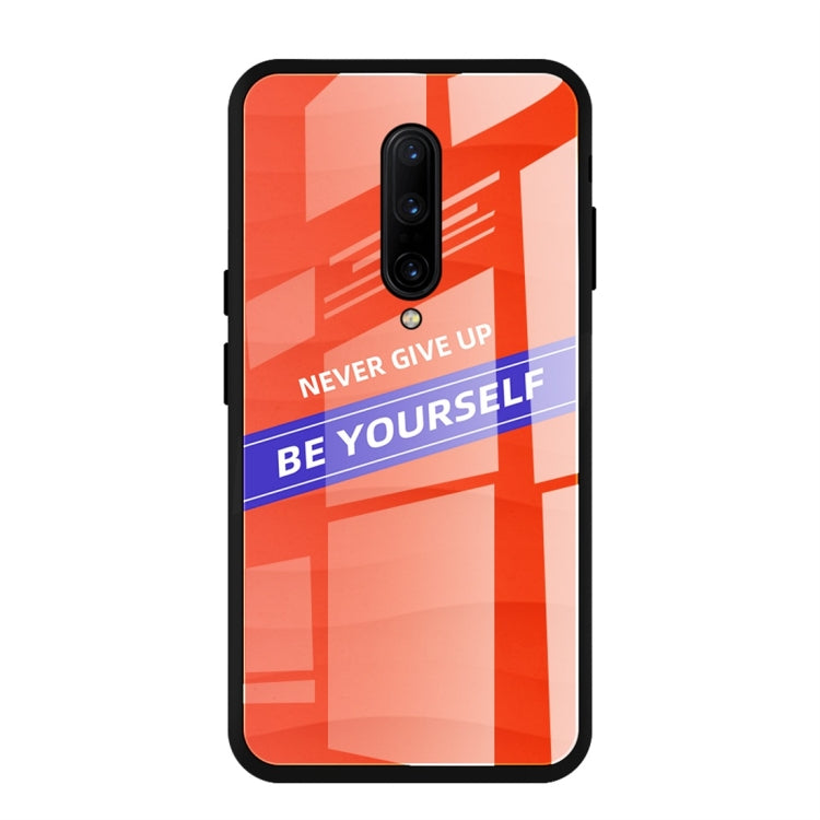 For OnePlus 7 Pro Shockproof PC + TPU + Glass Protective Case