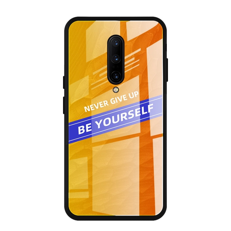 For OnePlus 7 Pro Shockproof PC + TPU + Glass Protective Case