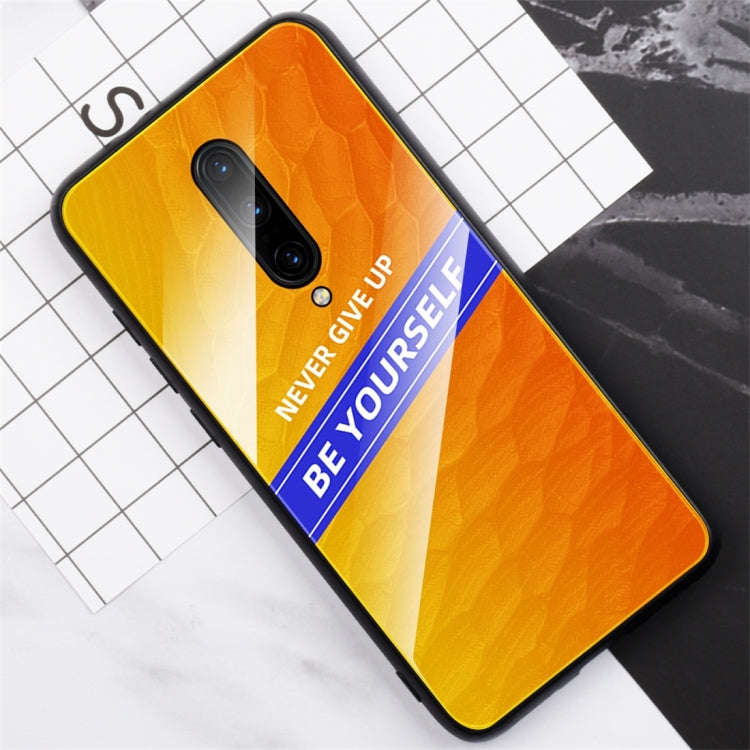 For OnePlus 7 Pro Shockproof PC + TPU + Glass Protective Case