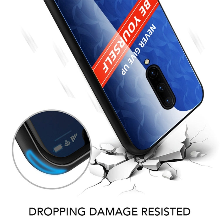 For OnePlus 7 Pro Shockproof PC + TPU + Glass Protective Case