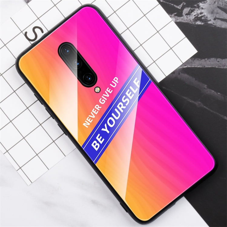 For OnePlus 7 Pro Shockproof PC + TPU + Glass Protective Case