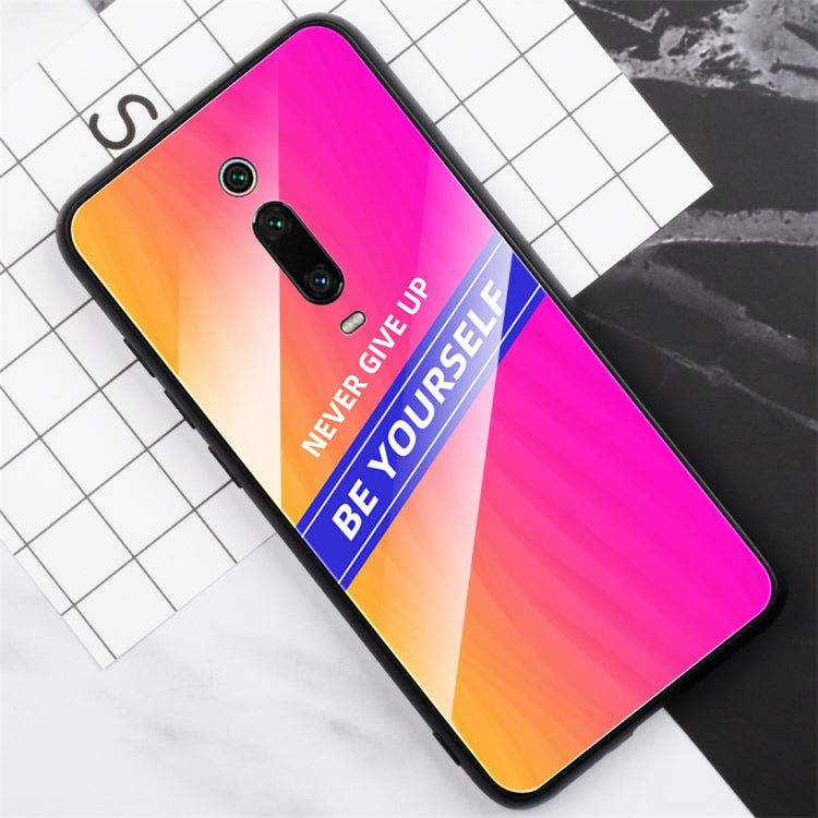 For Xiaomi Redmi K20 Shockproof PC + TPU + Glass Protective Case