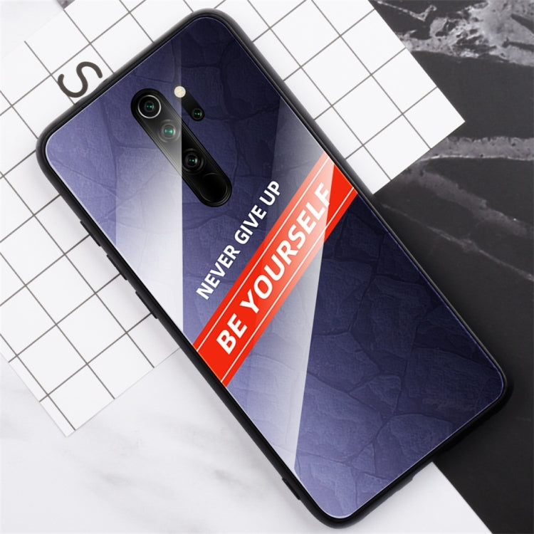 For Xiaomi Redmi Note 8 Pro Shockproof PC + TPU + Glass Protective Case