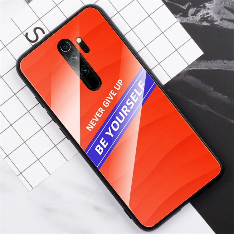 For Xiaomi Redmi Note 8 Pro Shockproof PC + TPU + Glass Protective Case