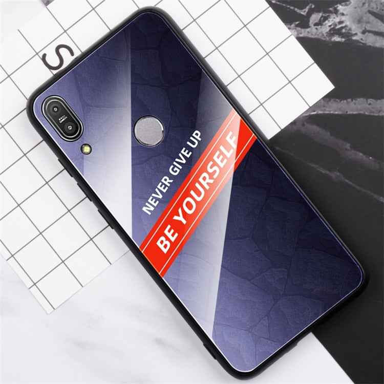 For Asus ZenFone Max Pro M1 ZB601KL Shockproof PC + TPU + Glass Protective Case