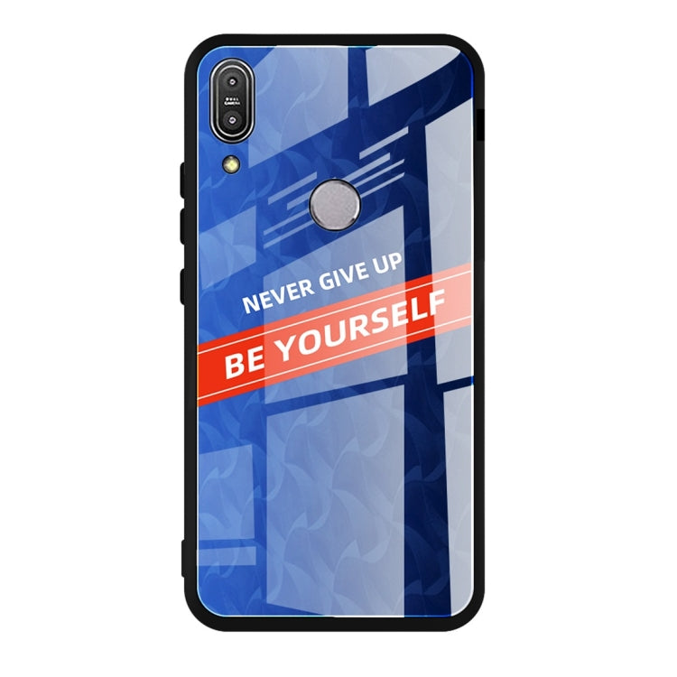 For Asus ZenFone Max Pro M1 ZB601KL Shockproof PC + TPU + Glass Protective Case