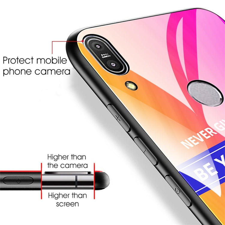 For Asus ZenFone Max Pro M1 ZB601KL Shockproof PC + TPU + Glass Protective Case