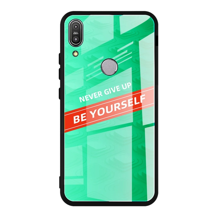 For Asus ZenFone Max Pro M1 ZB601KL Shockproof PC + TPU + Glass Protective Case