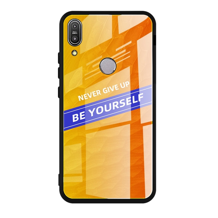 For Asus ZenFone Max Pro M1 ZB601KL Shockproof PC + TPU + Glass Protective Case