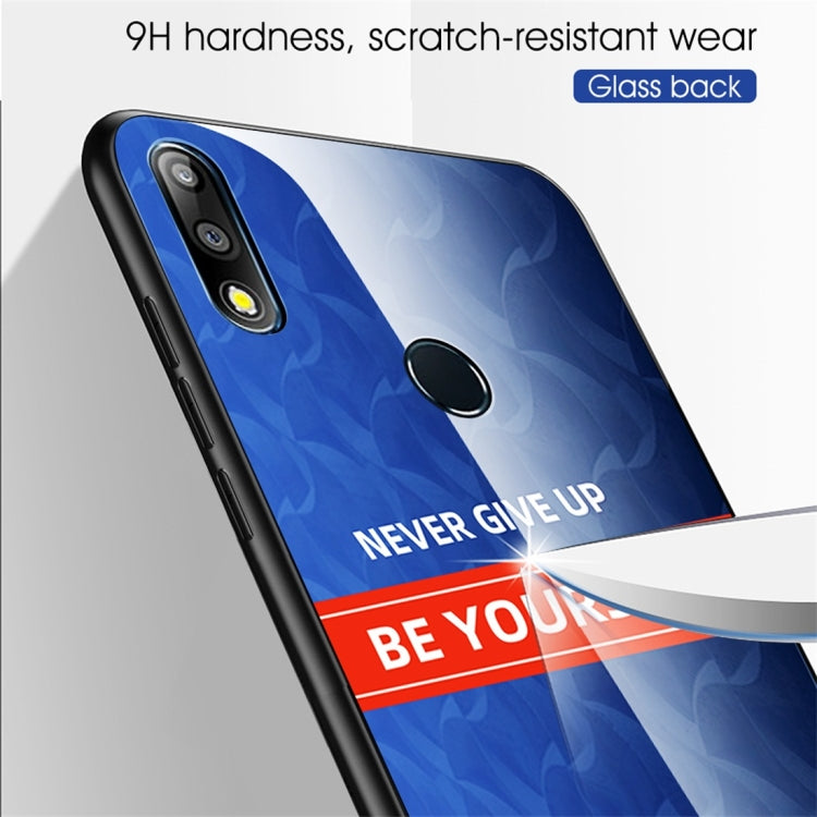For Asus Zenfone Max Pro M2 ZB631KL Shockproof PC + TPU + Glass Protective Case