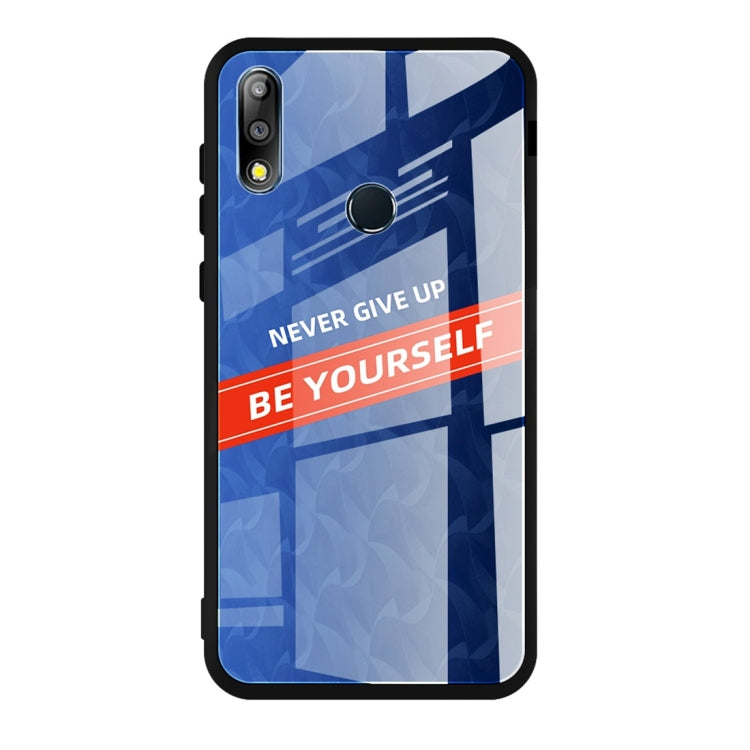 For Asus Zenfone Max Pro M2 ZB631KL Shockproof PC + TPU + Glass Protective Case