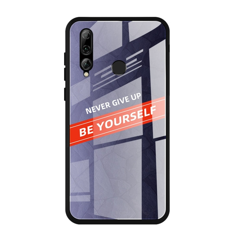 For Huawei Enjoy 9s Shockproof PC + TPU + Glass Protective Case