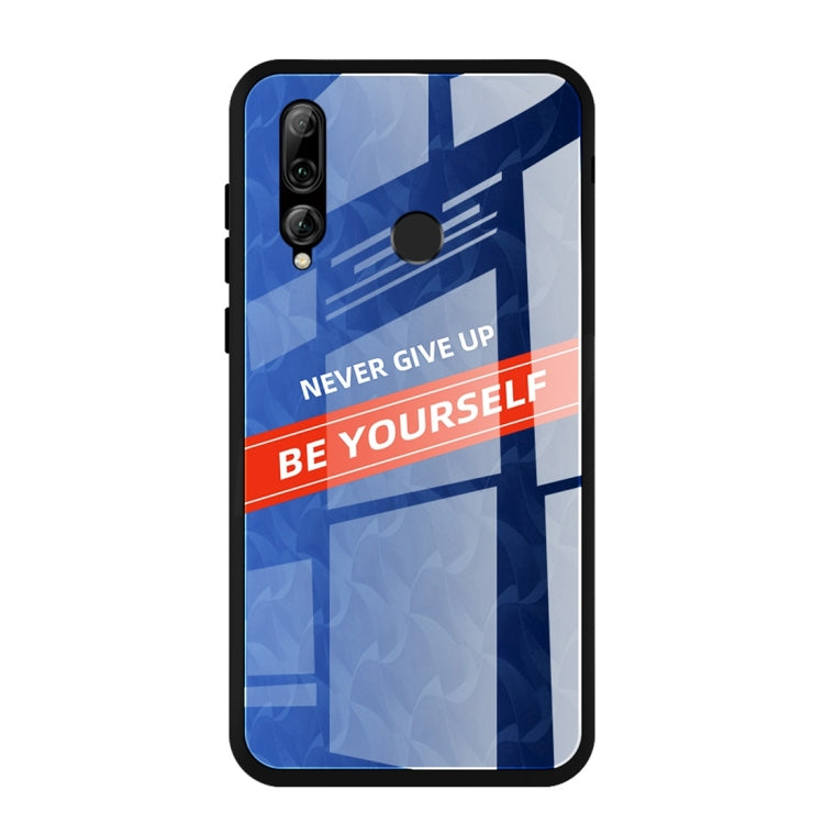 For Huawei Enjoy 9s Shockproof PC + TPU + Glass Protective Case