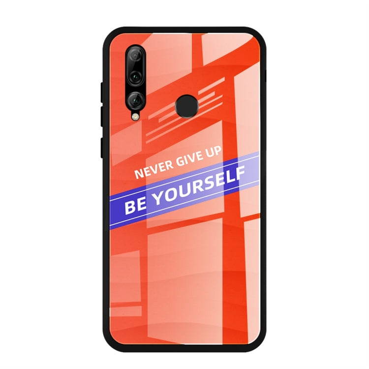 For Huawei Enjoy 9s Shockproof PC + TPU + Glass Protective Case