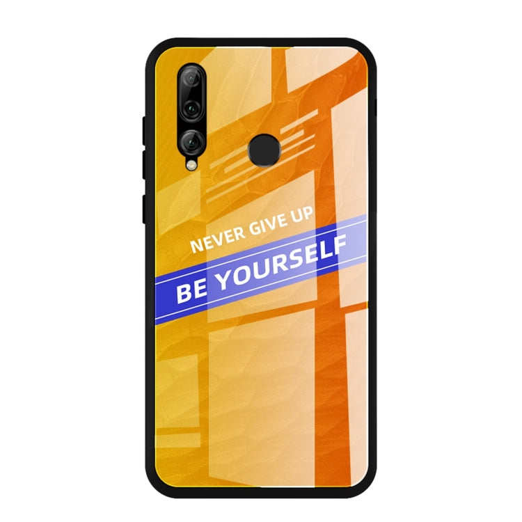 For Huawei Enjoy 9s Shockproof PC + TPU + Glass Protective Case