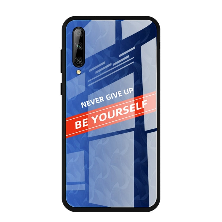 For Huawei Enjoy 10 Plus Shockproof PC + TPU + Glass Protective Case
