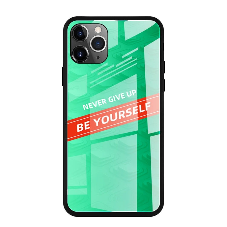 For iPhone 11 Pro Shockproof PC + TPU + Glass Protective Case