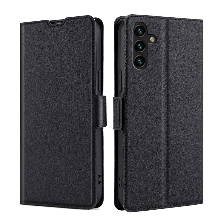 For Samsung Galaxy A13 5G Ultra-thin Voltage Buckle PU + TPU Horizontal Flip Leather Case with Holder & Card Slot