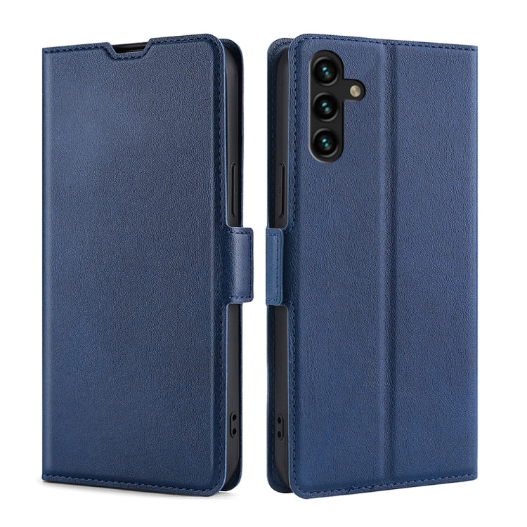 For Samsung Galaxy A13 5G Ultra-thin Voltage Buckle PU + TPU Horizontal Flip Leather Case with Holder & Card Slot