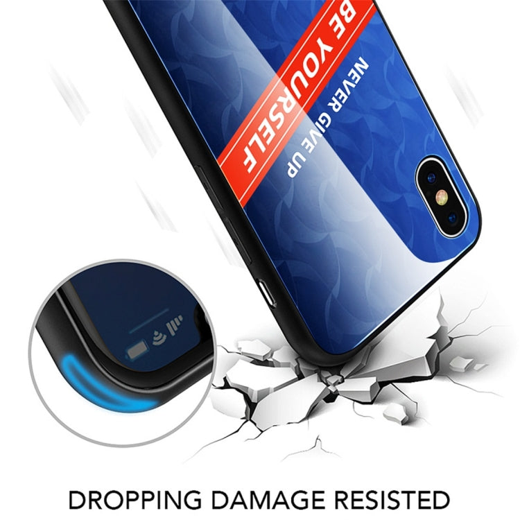 For iPhone XR Shockproof PC + TPU + Glass Protective Case