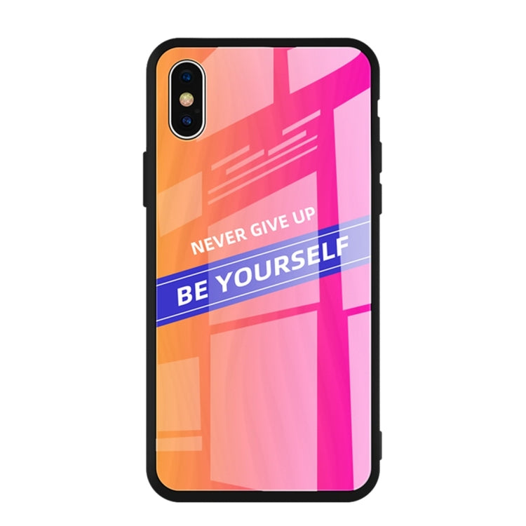 For iPhone XR Shockproof PC + TPU + Glass Protective Case