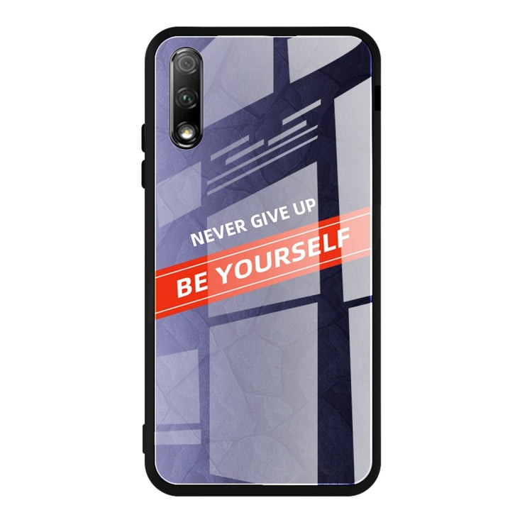 For Huawei Honor 9X Shockproof PC + TPU + Glass Protective Case