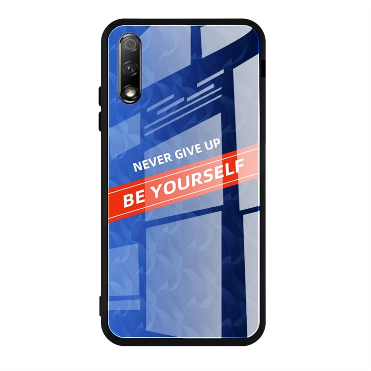 For Huawei Honor 9X Shockproof PC + TPU + Glass Protective Case