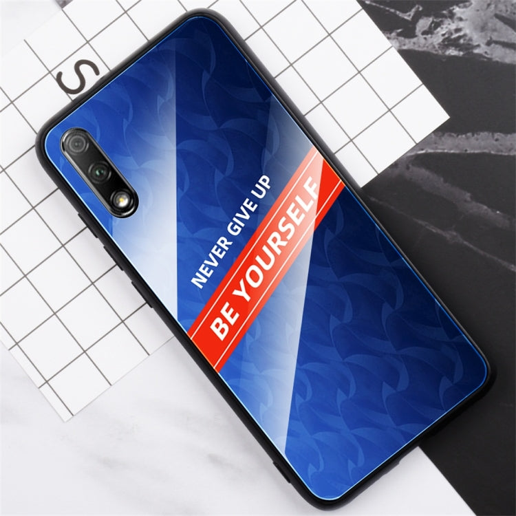 For Huawei Honor 9X Shockproof PC + TPU + Glass Protective Case