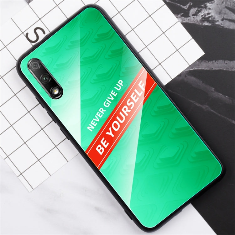 For Huawei Honor 9X Shockproof PC + TPU + Glass Protective Case