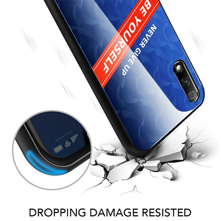 For Huawei Honor 9X Shockproof PC + TPU + Glass Protective Case