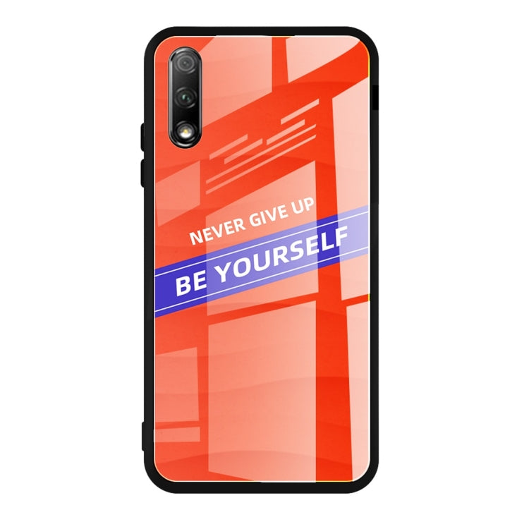 For Huawei Honor 9X Shockproof PC + TPU + Glass Protective Case