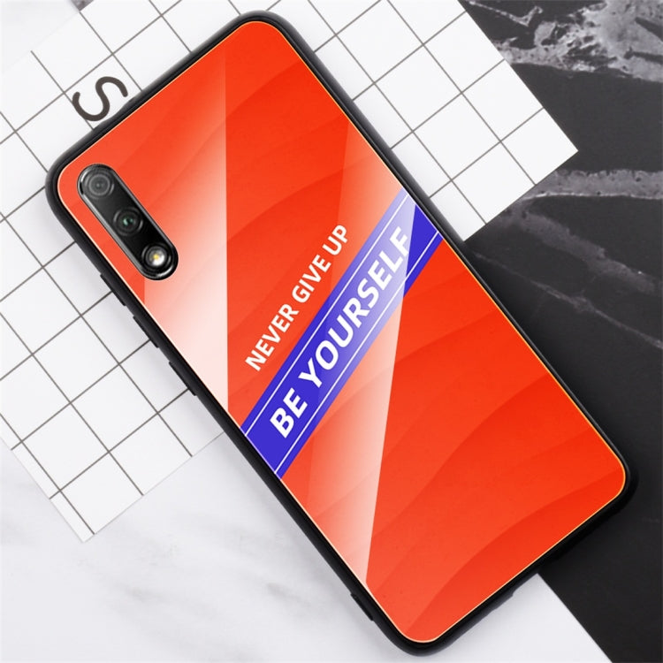 For Huawei Honor 9X Shockproof PC + TPU + Glass Protective Case