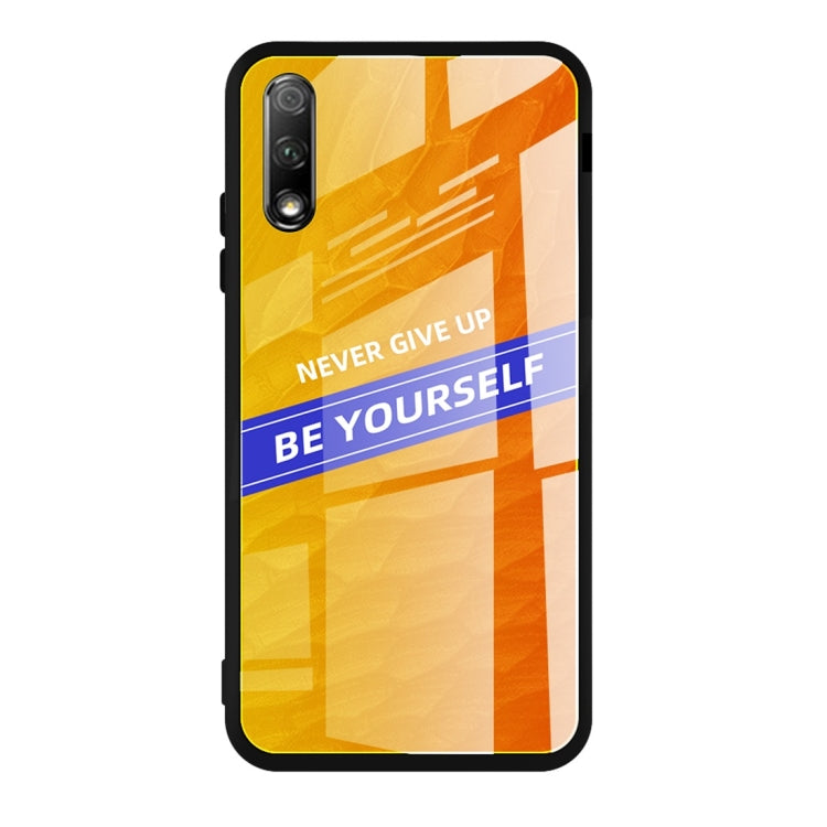 For Huawei Honor 9X Shockproof PC + TPU + Glass Protective Case