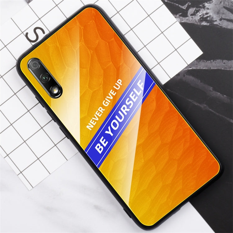For Huawei Honor 9X Shockproof PC + TPU + Glass Protective Case
