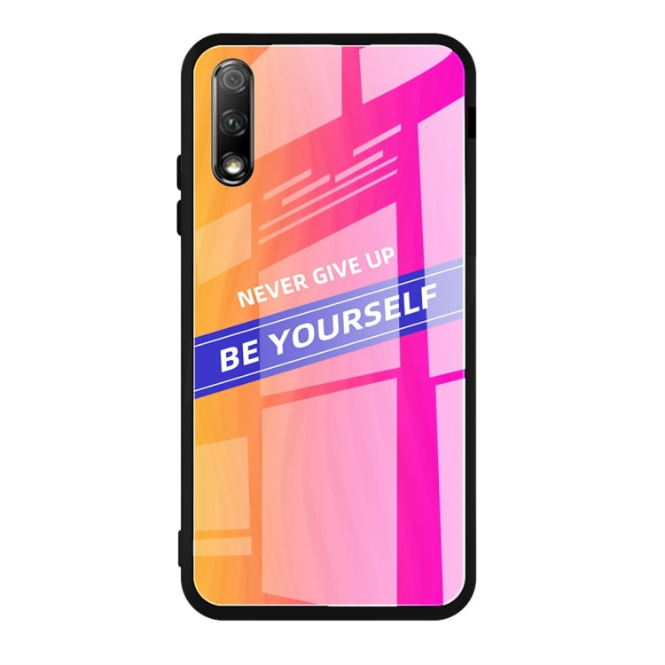 For Huawei Honor 9X Shockproof PC + TPU + Glass Protective Case