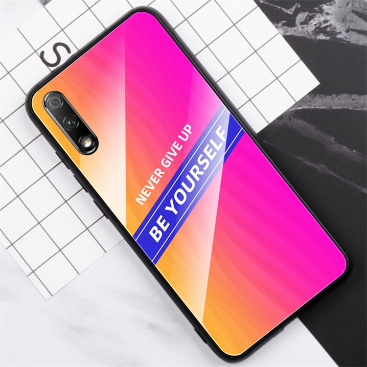 For Huawei Honor 9X Shockproof PC + TPU + Glass Protective Case